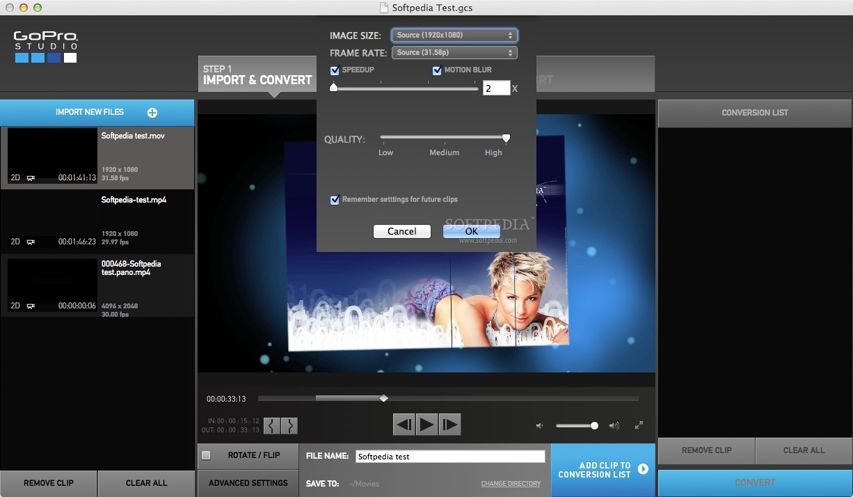 easy gopro photo editing software for mac